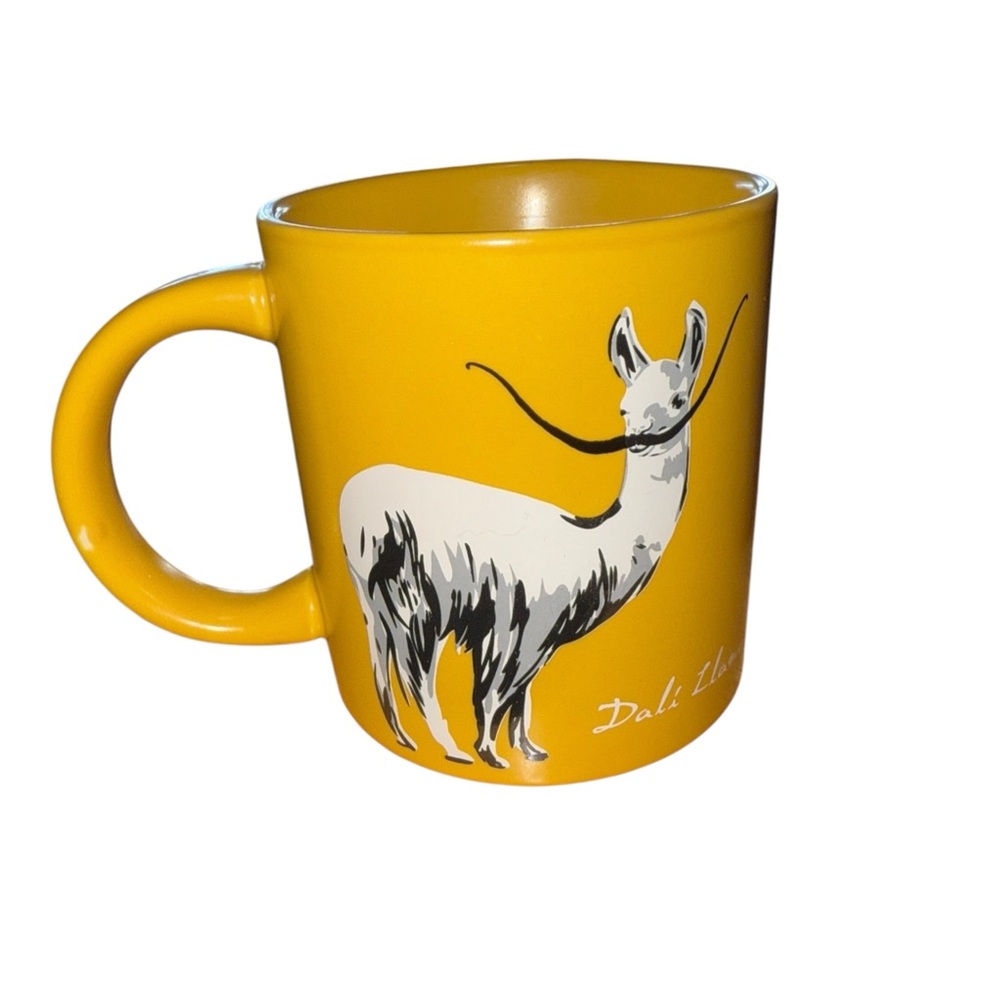 The Unemployed Philosophers Guild Dali Llama Moustache Coffee Mug 2015